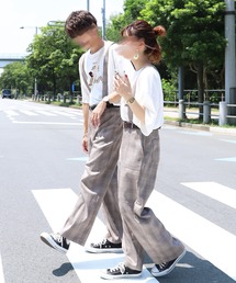 サス付きワイドパンツ(ユニセックス)