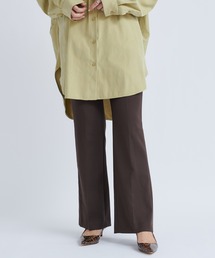 DouDou | バックスリットセミフレアパンツ(その他パンツ)