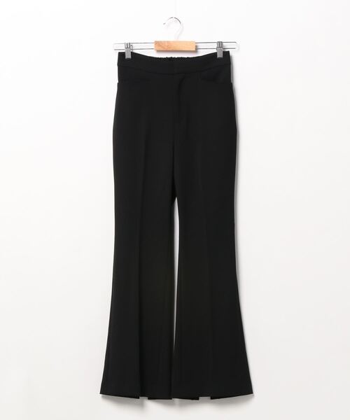 DouDou（ドゥドゥ）の「バックスリットセミフレアパンツ（その他パンツ・レディース・ブラック/ブラウン/サックスブルー・38/36）」の9枚目の写真