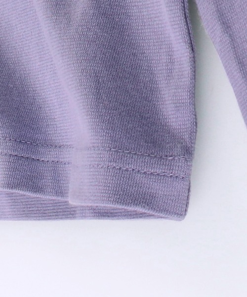 BRANSHES（ブランシェス）の「2段フリル長袖Tシャツ（Tシャツ/カットソー・キッズ・ピンク/ラベンダー・110cm/90cm/130cm/150cm/80ｃｍ/140cm/100cm/120cm）」の3枚目の写真