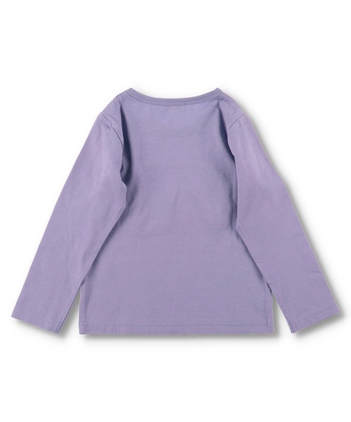 BRANSHES（ブランシェス）の「2段フリル長袖Tシャツ（Tシャツ/カットソー・キッズ・ピンク/ラベンダー・110cm/90cm/130cm/150cm/80ｃｍ/140cm/100cm/120cm）」の9枚目の写真