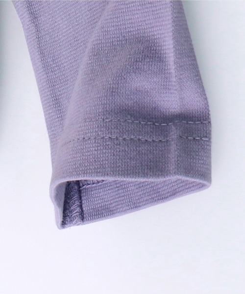 BRANSHES（ブランシェス）の「2段フリル長袖Tシャツ（Tシャツ/カットソー・キッズ・ピンク/ラベンダー・110cm/90cm/130cm/150cm/80ｃｍ/140cm/100cm/120cm）」の4枚目の写真
