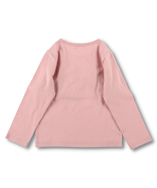 BRANSHES（ブランシェス）の「2段フリル長袖Tシャツ（Tシャツ/カットソー・キッズ・ピンク/ラベンダー・110cm/90cm/130cm/150cm/80ｃｍ/140cm/100cm/120cm）」の12枚目の写真