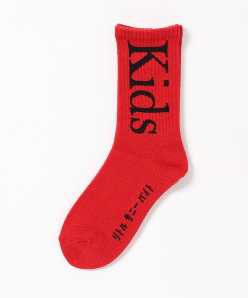 Little sunny bite(リトルサニーバイト)の「【8】【Little sunny bite(リトルサニーバイト)】KIDS SOCKS(ソックス/靴下・レディース・ホワイト/ブラック/レッド・FREE)」の9枚目の写真