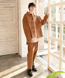 UP START | 太畝コーデュロイオーバーサイズブルゾン(ブルゾン)