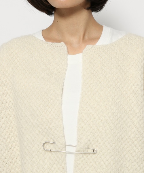 ichi（イチ）の「【ichi(イチ)】鹿の子編み起毛ニット