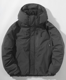 【70】ボリューム ファイバーダウンパーカー/ジャケット/【撥水】【防風】【紫外線カット】【2WAYストレッチ】