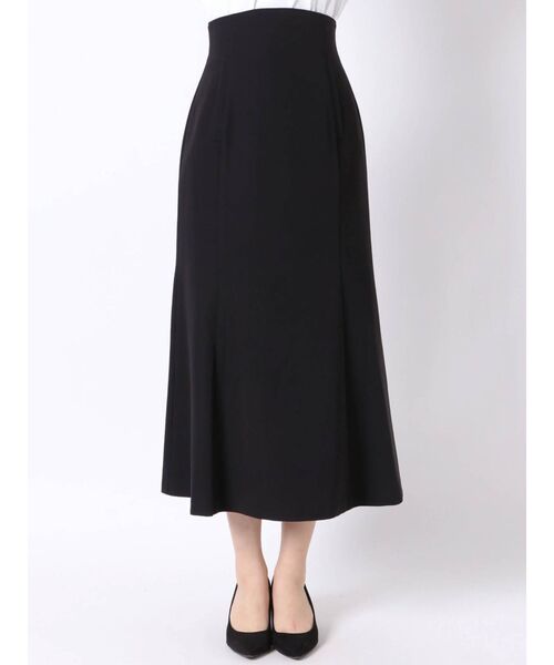 MURUA（ムルーア）の「カーブウエストマーメイドスカート（スカート・レディース・アイボリー/ブラック/ライトグリーン・1/2）」の10枚目の写真