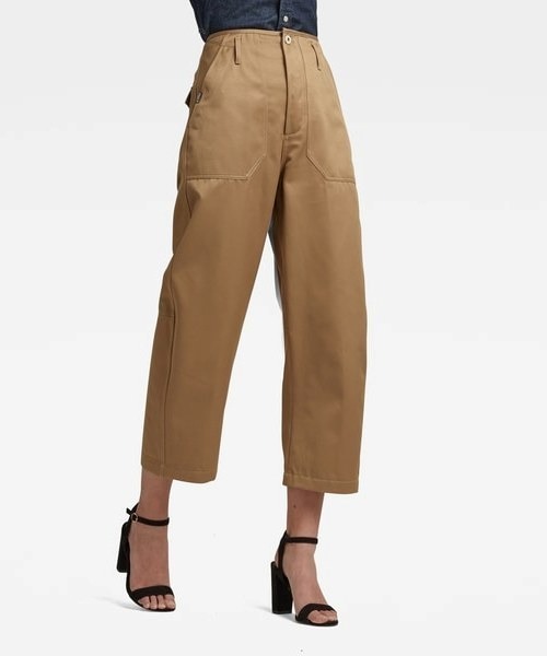 G-STAR(ジースター)の「3D ULTRA HIGH PILOT PANTS(チノパンツ・レディース・ベージュ・24inch/25inch/26inch/23inch)」の1枚目の写真