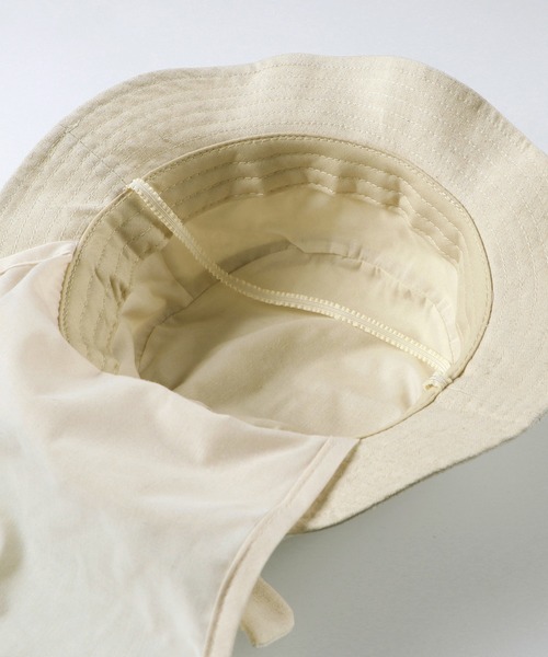 BRANSHES（ブランシェス）の「バックリボンハット（ハット・キッズ・ネイビー/アイボリー・4/6/8/10）」の7枚目の写真