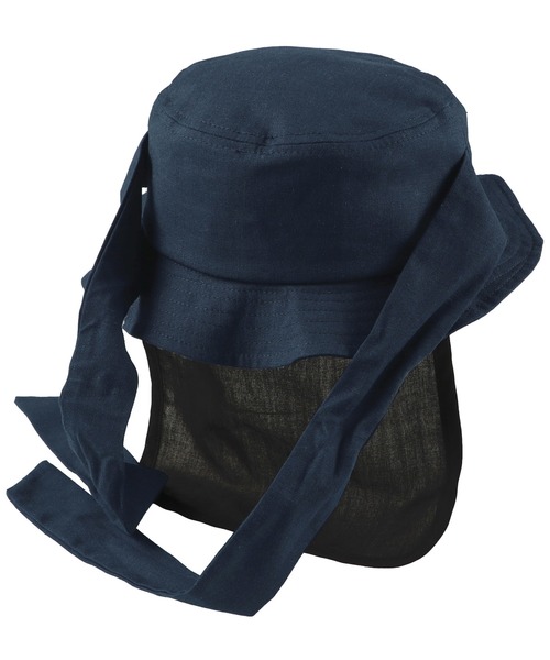 BRANSHES（ブランシェス）の「バックリボンハット（ハット・キッズ・ネイビー/アイボリー・4/6/8/10）」の11枚目の写真