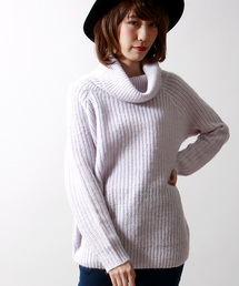 WEGO | WEGO/シャギーオフタートルニット(ニット/セーター)