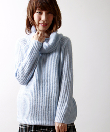 WEGO | WEGO/シャギーオフタートルニット(ニット/セーター)