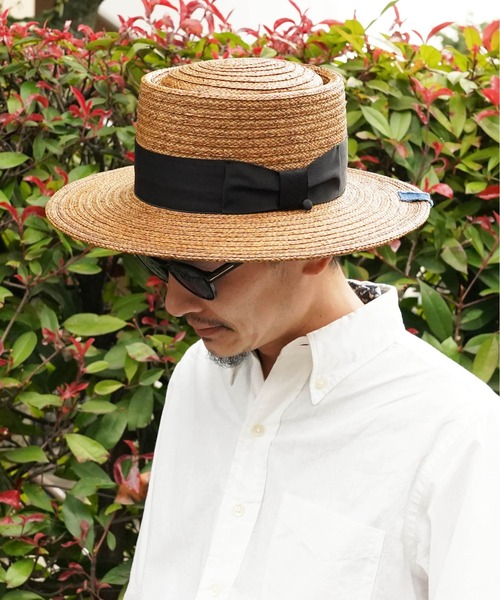 THE FACTORY MADE(ザ ファクトリー メイド)の「Braid Down HAT ブレードダウンハット(ハット・メンズ・ブラック・57cm/59cm)」の5枚目の写真