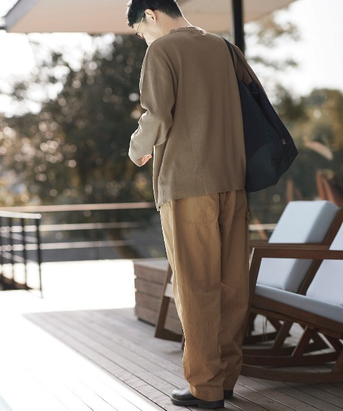 Sunny clouds(サニークラウズ)の「サニークラウズ セーティー〈メンズ〉(ニット/セーター・メンズ・ブラック/ベージュ・SMALL/LARGE/MEDIUM)」の12枚目の写真