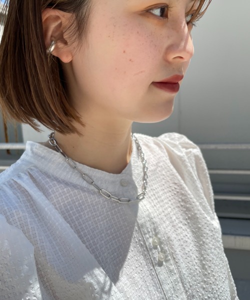 CIAOPANIC（チャオパニック）の「2サイズチェーンネックレス（ネックレス・レディース・シルバー・FREE）」の4枚目の写真