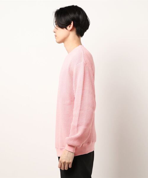 RELAXFIT（リラックスフィット）の「【RELAXFIT / リラックスフィット】 WISM 別注 WAFFLE HOUSE（Tシャツ/カットソー・メンズ・ピンク系その他/ライトグリーン・FREE）」の5枚目の写真