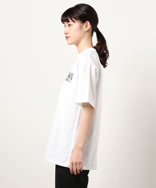 Q（キュー）の「オーディエンスT（Tシャツ/カットソー・レディース・ホワイト/ライトグレー/ブラック・MEDIUM/ONE SIZE）」の10枚目の写真