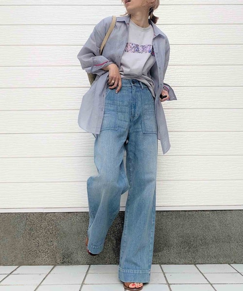 Q（キュー）の「オーディエンスT（Tシャツ/カットソー・レディース・ホワイト/ライトグレー/ブラック・MEDIUM/ONE SIZE）」の7枚目の写真