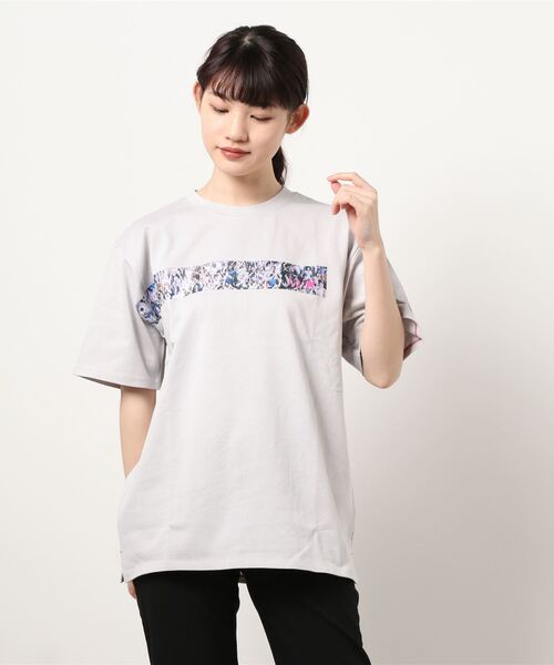 Q（キュー）の「オーディエンスT（Tシャツ/カットソー・レディース・ホワイト/ライトグレー/ブラック・MEDIUM/ONE SIZE）」の9枚目の写真