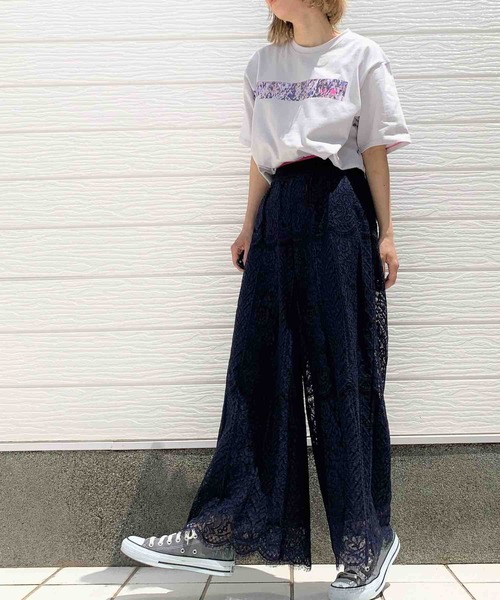 Q（キュー）の「オーディエンスT（Tシャツ/カットソー・レディース・ホワイト/ライトグレー/ブラック・MEDIUM/ONE SIZE）」の18枚目の写真