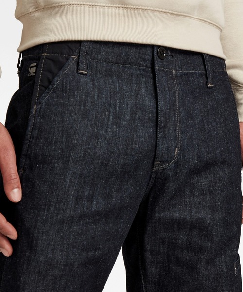 G-STAR（ジースター）の「WORKER CHINO DENIM SHORTS（デニムパンツ・メンズ・ダークインディゴブルー・30inch/28inch/34inch/27inch/32inch）」の7枚目の写真