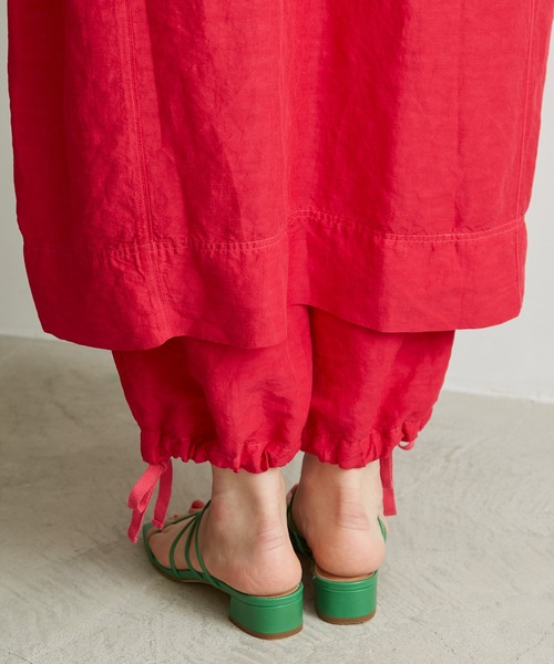 note et silence （ノートエシロンス）の「_*◇Li/cu製品染 good sleep ワンピース（ワンピース・レディース・ピンク/ホワイト/ダークブラウン・FREE）」の14枚目の写真