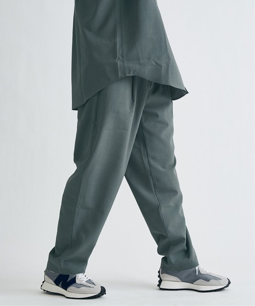 JOURNAL STANDARD（ジャーナルスタンダード）の「【バンドカラーシャツ+パンツ2点SET】【DADS/ダッズ】3WAY ライトポリエステル セットアップ /半袖バンドカラーシャツ/バルーンパンツ/イージーパンツ/オーバーサイズ/洗える/ワンマイルウェア（シャツ/ブラウス・メンズ・ブラック/グレー/グリーン/キャメル・SMALL/MEDIUM/LARGE）」の17枚目の写真