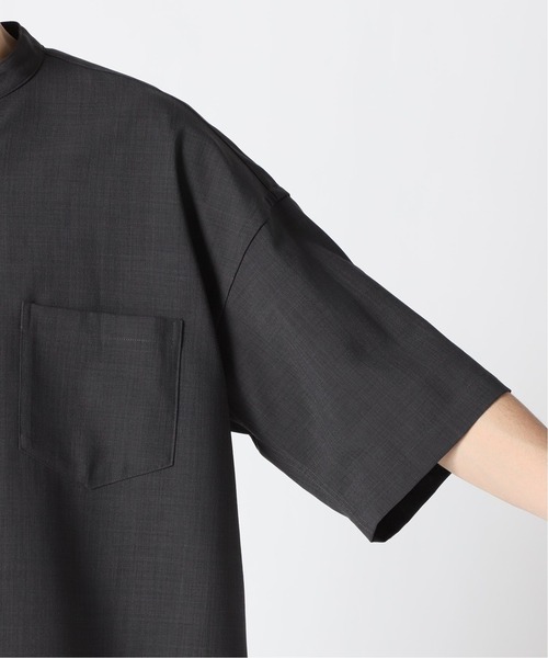 JOURNAL STANDARD（ジャーナルスタンダード）の「【バンドカラーシャツ+パンツ2点SET】【DADS/ダッズ】3WAY ライトポリエステル セットアップ /半袖バンドカラーシャツ/バルーンパンツ/イージーパンツ/オーバーサイズ/洗える/ワンマイルウェア（シャツ/ブラウス・メンズ・ブラック/グレー/グリーン/キャメル・SMALL/MEDIUM/LARGE）」の7枚目の写真