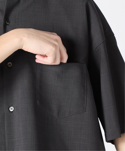 JOURNAL STANDARD（ジャーナルスタンダード）の「【バンドカラーシャツ+パンツ2点SET】【DADS/ダッズ】3WAY ライトポリエステル セットアップ /半袖バンドカラーシャツ/バルーンパンツ/イージーパンツ/オーバーサイズ/洗える/ワンマイルウェア（シャツ/ブラウス・メンズ・ブラック/グレー/グリーン/キャメル・SMALL/MEDIUM/LARGE）」の13枚目の写真