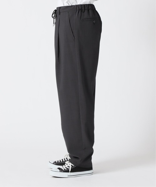 JOURNAL STANDARD（ジャーナルスタンダード）の「【バンドカラーシャツ+パンツ2点SET】【DADS/ダッズ】3WAY ライトポリエステル セットアップ /半袖バンドカラーシャツ/バルーンパンツ/イージーパンツ/オーバーサイズ/洗える/ワンマイルウェア（シャツ/ブラウス・メンズ・ブラック/グレー/グリーン/キャメル・SMALL/MEDIUM/LARGE）」の19枚目の写真