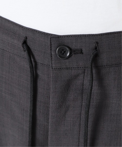 JOURNAL STANDARD（ジャーナルスタンダード）の「【バンドカラーシャツ+パンツ2点SET】【DADS/ダッズ】3WAY ライトポリエステル セットアップ /半袖バンドカラーシャツ/バルーンパンツ/イージーパンツ/オーバーサイズ/洗える/ワンマイルウェア（シャツ/ブラウス・メンズ・ブラック/グレー/グリーン/キャメル・SMALL/MEDIUM/LARGE）」の9枚目の写真