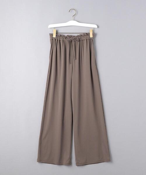 UNITED ARROWS(ユナイテッドアローズ)の「UWSC ジャージー イージーパンツ◆(その他パンツ・レディース・ライトブルー/ブラック/モカ・38/36)」の14枚目の写真