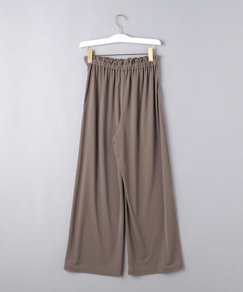 UNITED ARROWS(ユナイテッドアローズ)の「UWSC ジャージー イージーパンツ◆(その他パンツ・レディース・ライトブルー/ブラック/モカ・38/36)」の15枚目の写真