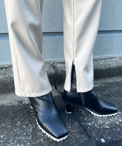 AULA AILA（アウラアイラ）の「イージーパンツ（その他パンツ・レディース・グリーン/ライトベージュ/ベージュ/ブラック・1/0）」の20枚目の写真