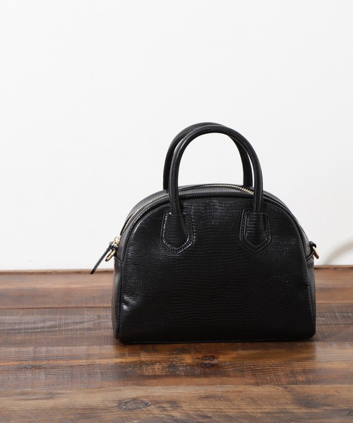 N.（N. Natural Beauty Basic）（エヌエヌナチュラルビューティーベーシック）の「◆ミニボストンバッグ（ボストンバッグ・レディース・ブラック/ピンク/ナチュラル・ﾌﾘ-）」の10枚目の写真