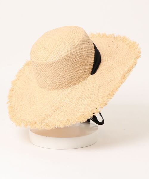 Amiur（エミレ）の「ribbon straw hat（ハット・レディース・ブラック・FREE）」の11枚目の写真
