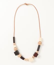 soe | 【soe】Wood Figure Necklace / ソーイ ウッド フィギュア ネックレス(ネックレス)