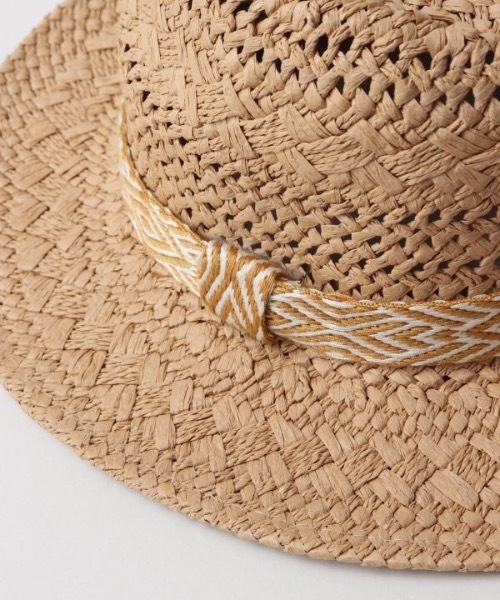 チャイハネ（チャイハネ）の「【チャイハネ】レオンペーパーハット（ハット・レディース・ブラウン/ナチュラル・FREE）」の8枚目の写真