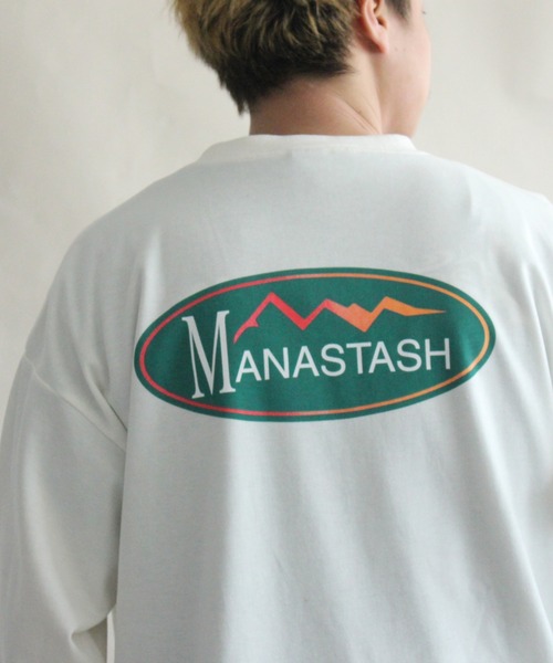MANASTASH(マナスタッシュ)の「MANASTASH/マナスタッシュ CHILLIMESH L/S TEE ORIGINAL LOGO チリメッシュロングスリーブティーオリジナルロゴ 7113100(Tシャツ/カットソー・メンズ・オフホワイト/ブラック/ダークグリーン/ホワイト系2/ダークグリーン系・MEDIUM/LARGE/X-LARGE/2XL)」の10枚目の写真
