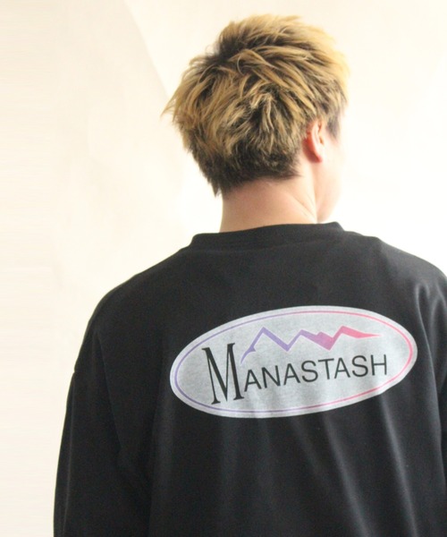 MANASTASH(マナスタッシュ)の「MANASTASH/マナスタッシュ CHILLIMESH L/S TEE ORIGINAL LOGO チリメッシュロングスリーブティーオリジナルロゴ 7113100(Tシャツ/カットソー・メンズ・オフホワイト/ブラック/ダークグリーン/ホワイト系2/ダークグリーン系・MEDIUM/LARGE/X-LARGE/2XL)」の7枚目の写真