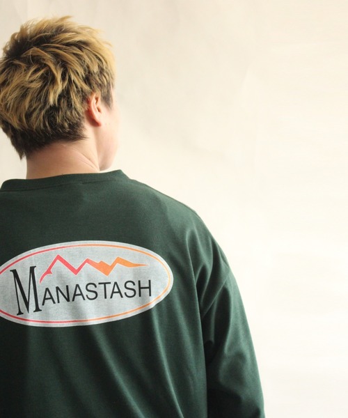MANASTASH(マナスタッシュ)の「MANASTASH/マナスタッシュ CHILLIMESH L/S TEE ORIGINAL LOGO チリメッシュロングスリーブティーオリジナルロゴ 7113100(Tシャツ/カットソー・メンズ・オフホワイト/ブラック/ダークグリーン/ホワイト系2/ダークグリーン系・MEDIUM/LARGE/X-LARGE/2XL)」の13枚目の写真