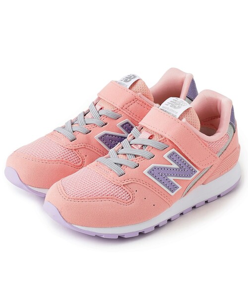 THE SHOP TK （ザ ショップ ティーケー ）の「◆【WEB限定】New Balance スニーカー VY996（スニーカー・キッズ・ブラック/ピンク系・18/19/20/22/21）」の2枚目の写真