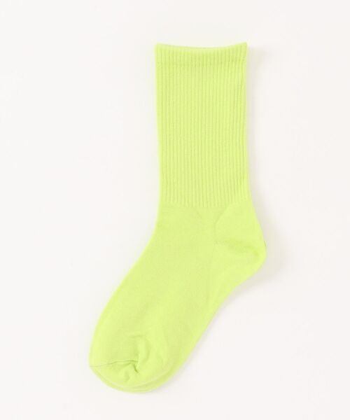 ammy.（エイミードット）の「【 ammy. / エイミードット 】 無地 ネオンカラー ソックス（ソックス/靴下・メンズ・パープル/レッド/ピンク/イエロー/ブルー/グリーン/ベビーピンク/オレンジ/ライトパープル/スカイブルー/エメラルド/モスグリーン/ライトイエロー/チャコールグレー/ライトグリーン/ミント・FREE）」の18枚目の写真