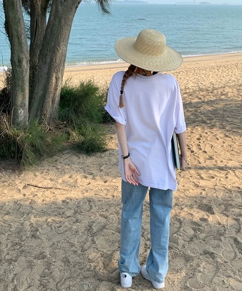 MANGROVE（マングローブ）の「アルファベットロゴプリントＴ（Tシャツ/カットソー・レディース・ホワイト/パープル/グレー/イエロー・FREE）」の17枚目の写真