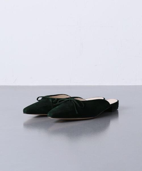 NEBULONI E(ネブローニ)の「<NEBULONI E. (ネブローニ)>BOW フラット ミュール(その他シューズ・レディース・ダークグリーン/イエロー・38/35/36/37)」の9枚目の写真