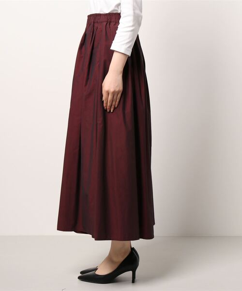 NICOLE CLUB（ニコル　クラブ）の「【NICOLE CLUB】ボリュームタックスカンツ（その他パンツ・レディース・ブラック/レンガ/グリーン・MEDIUM）」の5枚目の写真