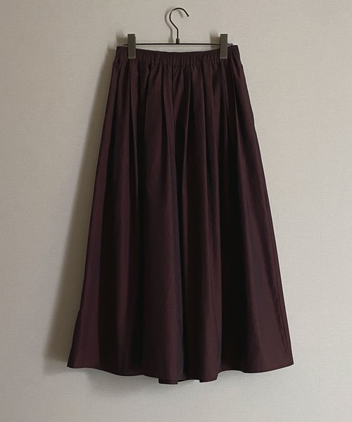 NICOLE CLUB（ニコル　クラブ）の「【NICOLE CLUB】ボリュームタックスカンツ（その他パンツ・レディース・ブラック/レンガ/グリーン・MEDIUM）」の12枚目の写真