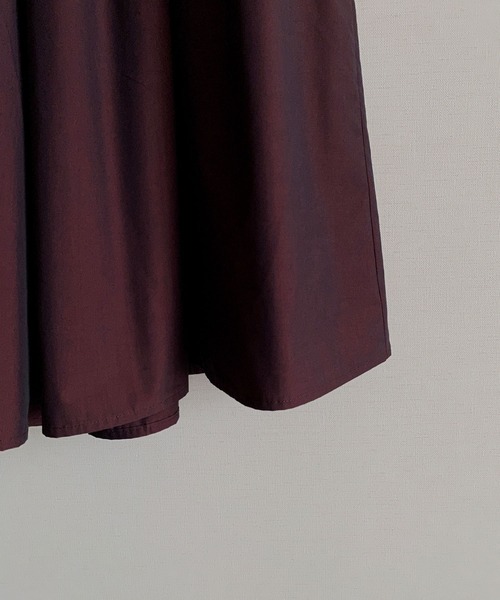 NICOLE CLUB（ニコル　クラブ）の「【NICOLE CLUB】ボリュームタックスカンツ（その他パンツ・レディース・ブラック/レンガ/グリーン・MEDIUM）」の14枚目の写真