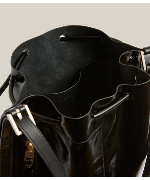 ALLSAINTS（オールセインツ）の「ALPHA BACKPACK | ALPHA バックパック（バックパック/リュック・レディース・ブラック系・ONE SIZE）」の11枚目の写真